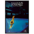 Patek Philippe A Second In the Life Vintage Poster