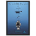 Rolex Deepsea Vintage Poster Ad