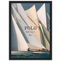 Polo Ralph Lauren Vintage Ad Poster - Polo Blue
