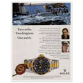 Rolex Yacht Submariner Vintage Poster Ad