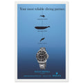 Rolex Deepsea Vintage Poster Ad