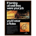 Rolex Day-Date Vintage Poster Ad