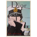 Dior Eau Sauvage Captain Vintage Poster