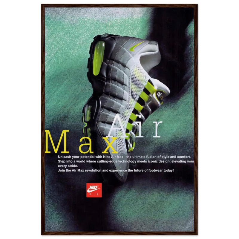 Nike Air Max Vintage Poster Ad