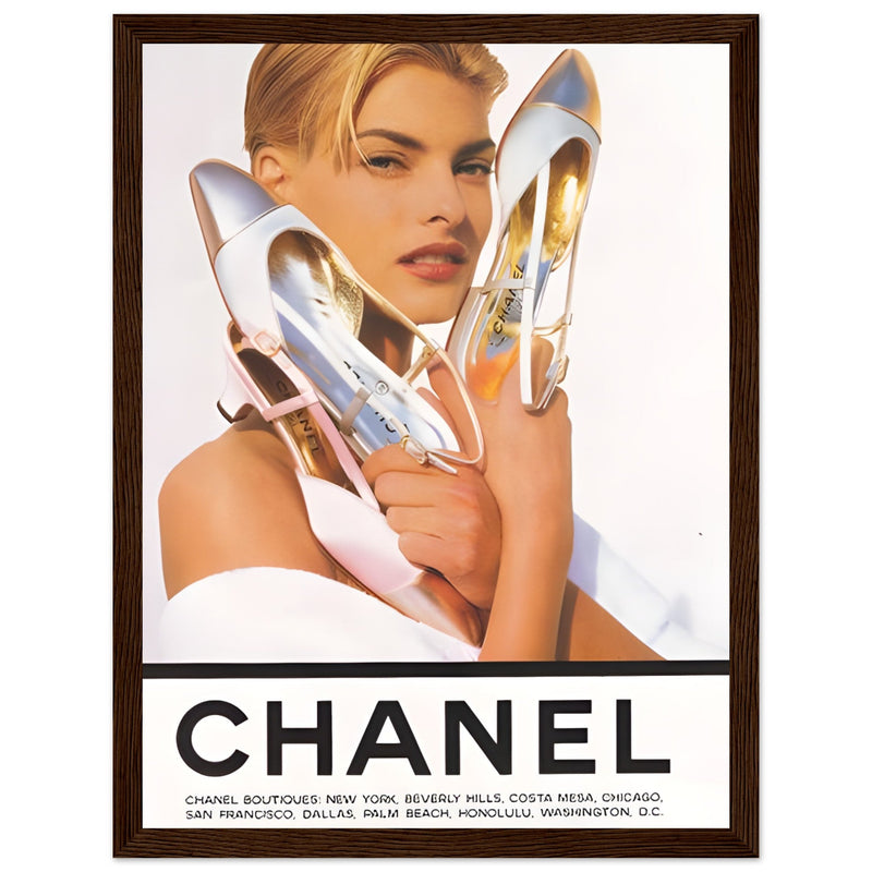 Chanel Vintage Poster Ad