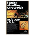 Rolex Day-Date Vintage Poster Ad