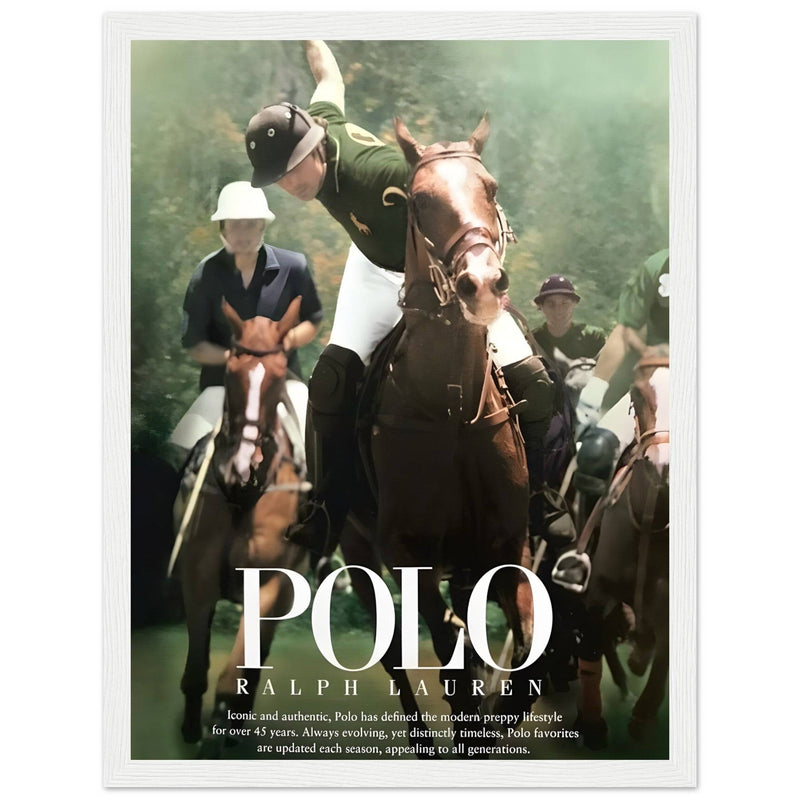 Polo Ralph Lauren Iconic Vintage Poster