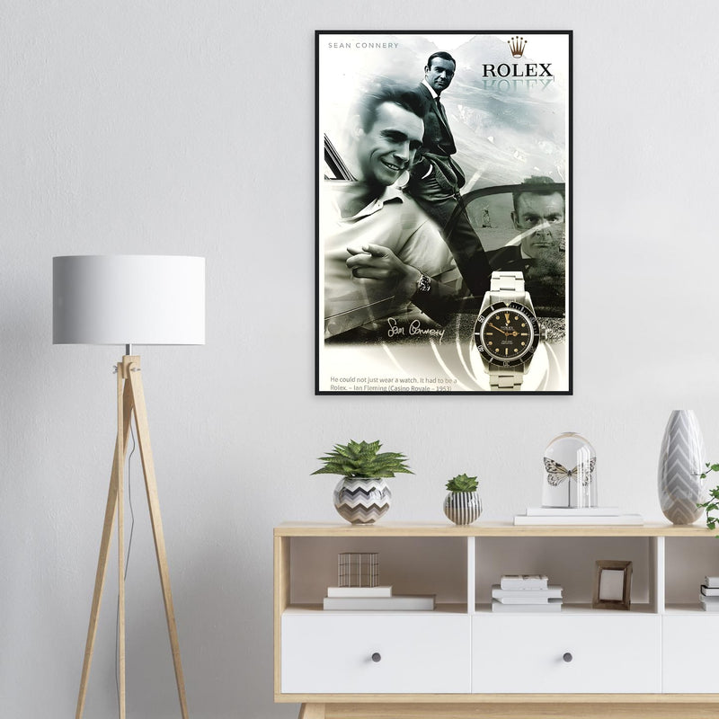 Rolex Sean Connery Vintage Rolex Poster Ad