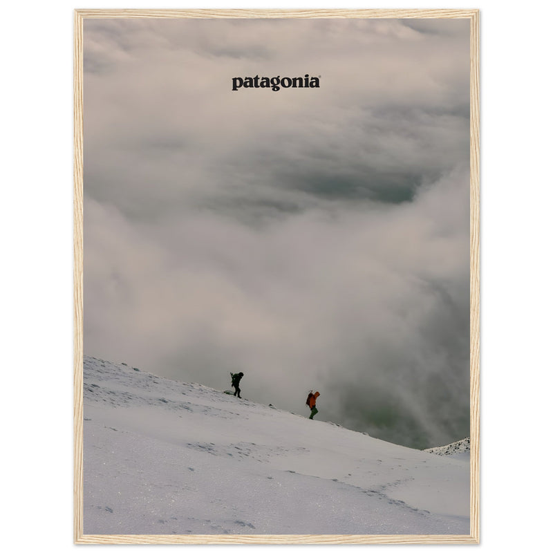 Patagonia Mountain Toppers Vintage Poster Ad