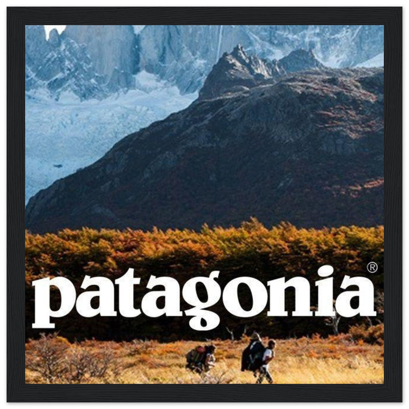 Patagonia Hikers Vintage Poster Ad