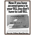Porche 24 Road Assistance Vintage Poster Ad