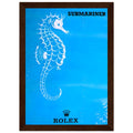 Rolex Submariner Vintage Ad Poster