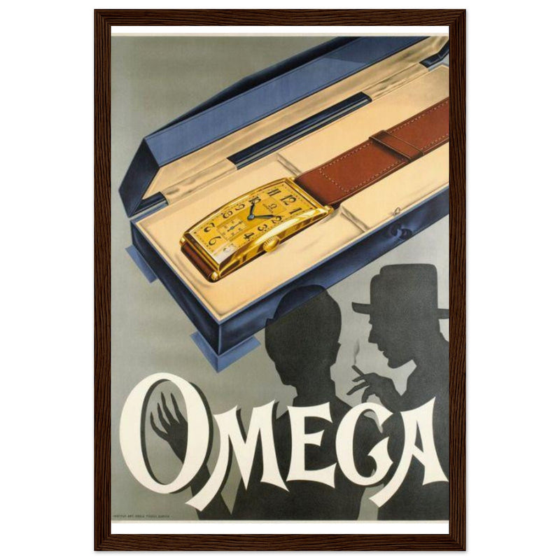 Omega Vintage Poster Ad