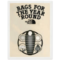 The North Face Sleeping Bags Vintage Poster
