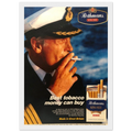 Rothmans King Size Best Tobacco Money Can Buy Vintage Poster Ad