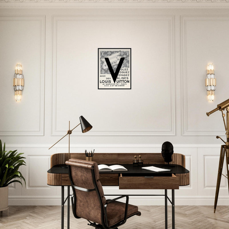 Louis Vuitton Nice, Paris Vintage Poster Ad
