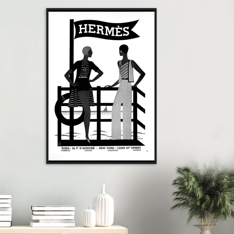 Hermes Flag Vintage Poster Ad