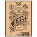 Louis Vuitton London Paris Vintage Poster Ad