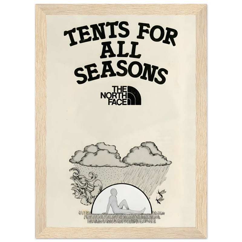 The North Face All Season Vintage Poster