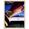 Rolex Oyster Perpetual GMT-Master II New York Pilot Vintage Poster