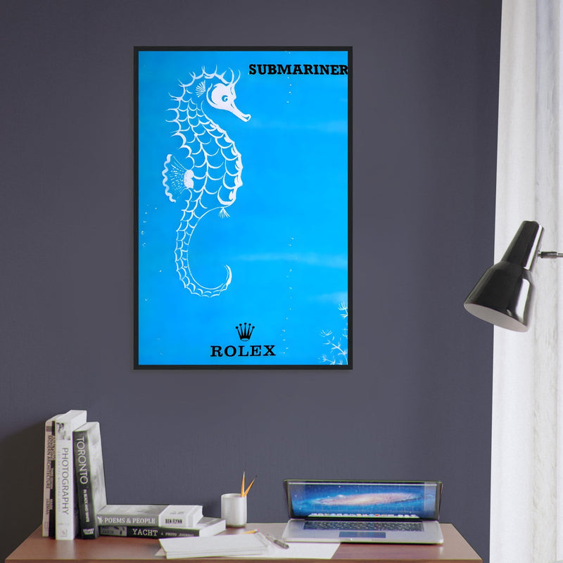 Rolex Submariner Vintage Ad Poster