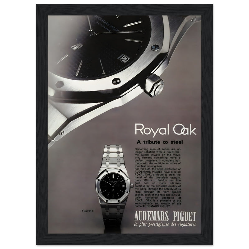 Audemars Piguet Royal Oak Vintage Poster Ad