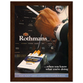 Rothmans Vintage Poster Ad - Rothman Kingsize