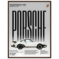 Porsche 930 Turbo 1975 Vintage Poster Ad