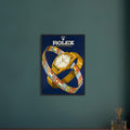 Rolex Advertising Golden Age Oyster Perpetual Vintage Poster