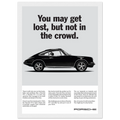 Porsche Vintage Poster - Lost