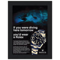 Rolex Oyster Perpetual Vintage Poster - Premium Matte