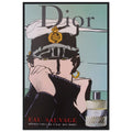 Dior Eau Sauvage Captain Vintage Poster