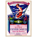 Rolex Amphibious Oyster Vintage Poster