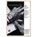 Rolex Lamar Hunt Vintage Poster Ad