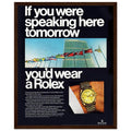 Rolex Day-Date UN Vintage Poster Ad