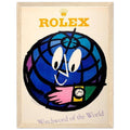 Rolex Watchword of the World Vintage Poster Ad