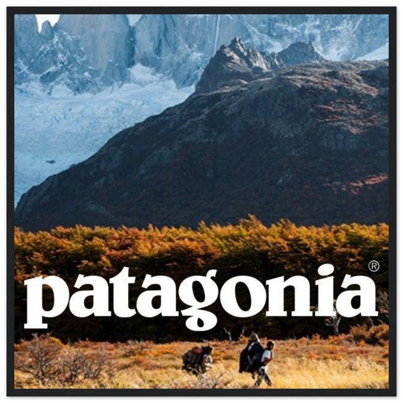 Patagonia Hikers Vintage Poster Ad
