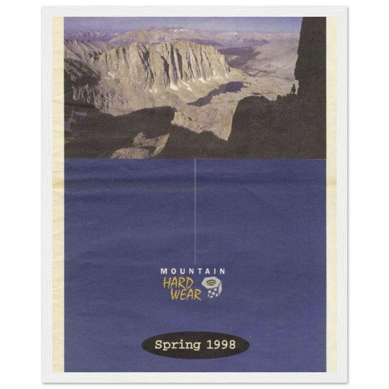 Mountain Hardwear Spring 1998 Vintage Poster