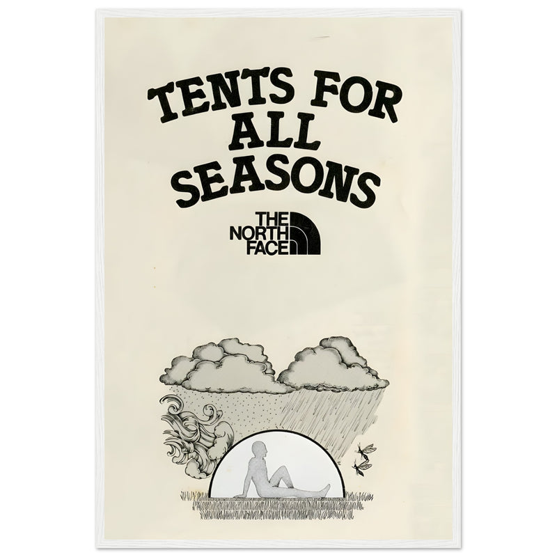 The North Face All Season Vintage Poster