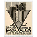 Louis Vuitton Paris Vintage Poster Ad
