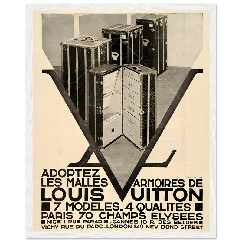 Louis Vuitton Paris Vintage Poster Ad