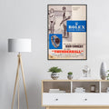 Rolex Sean Connery Vintage Poster Ad