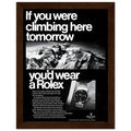 Rolex Explorer Everest Vintage Poster Ad