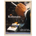 Rothmans Vintage Poster Ad - Rothman Kingsize