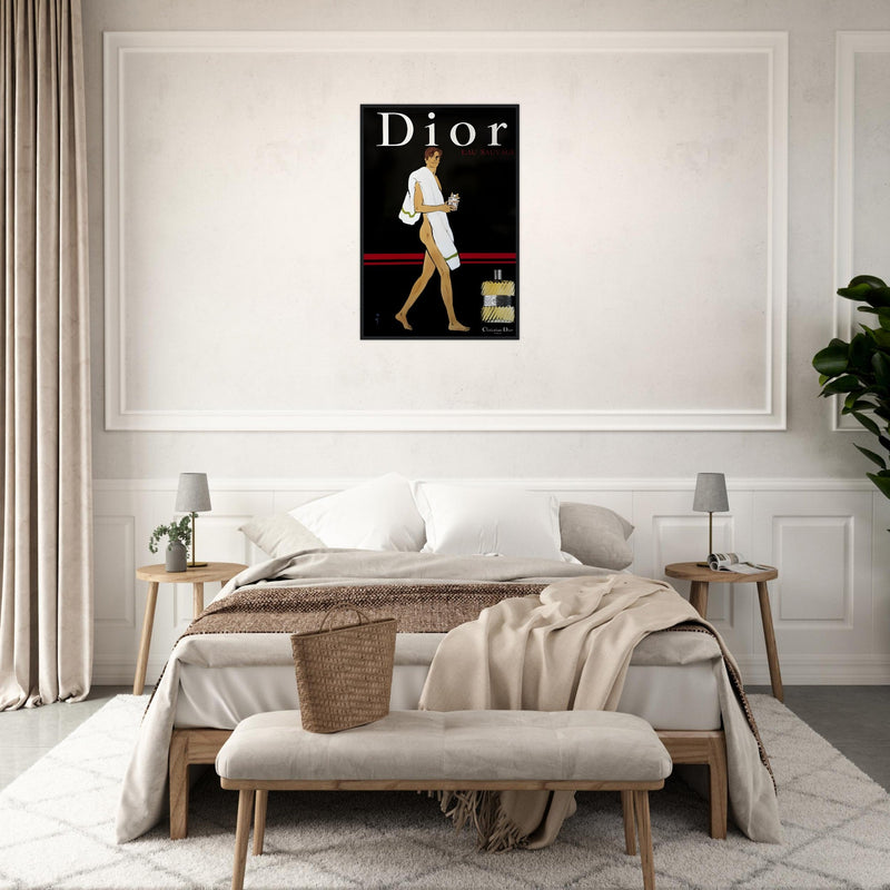 Dior Eau Sauvage Man Vintage Poster Ad