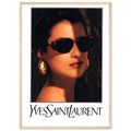 Yves Saint Laurent Vintage Poster