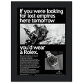 Rolex Submariner Vintage Poster Ad