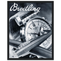 Breitling Sprint Montbrillant Vintage Ad Poster