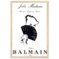 Balmain Jolie Madame Vintage Poster Ad