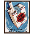 Lucky Strike Vintage Poster - Happy Days